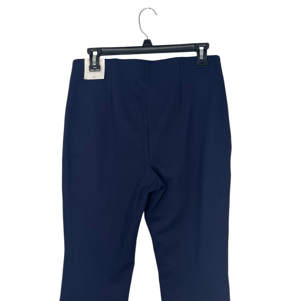 Talobts NWT Women's Montauk Blue‎ Ankle Pants High Waist Flare Leg 8P - Picture 7 of 8